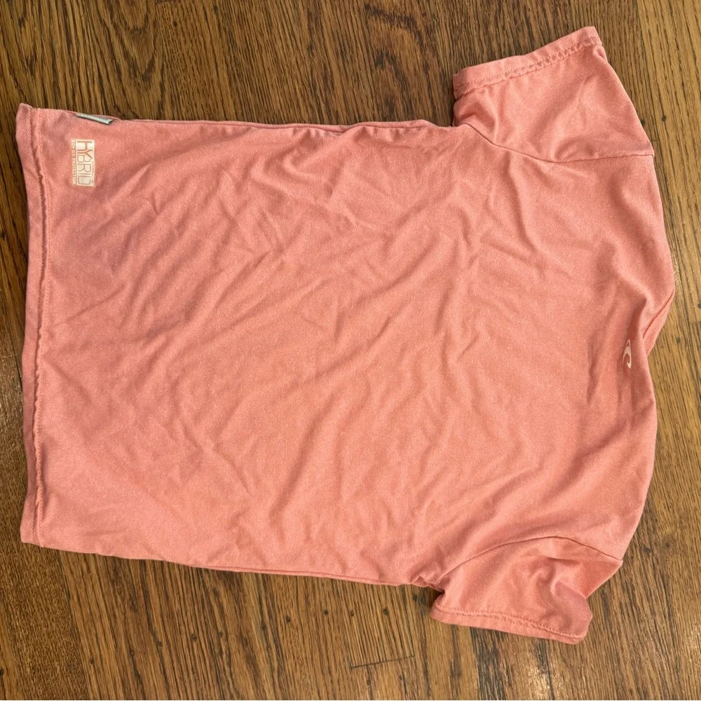 O'NEILL Girls Hybrid Short Sleeve Sun Rash Guard Shirt - Girls size 12 - NWOT